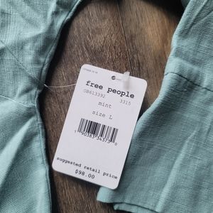Free People mint dress, new with tags, Large